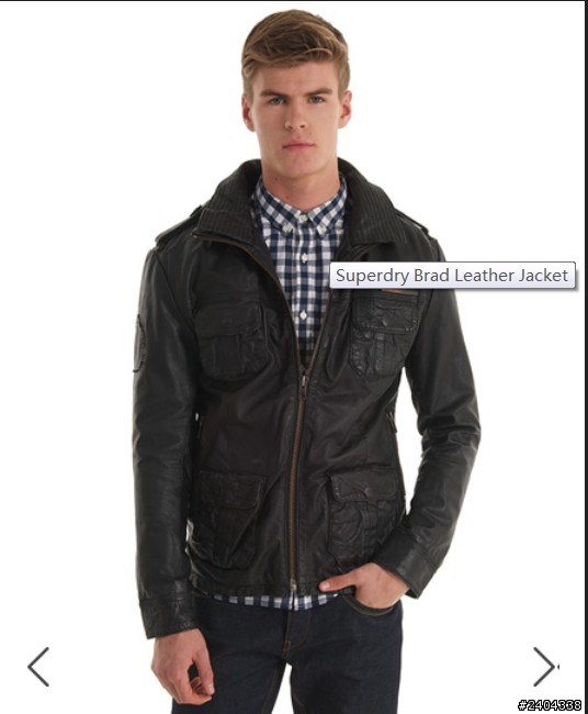 請問 Superdry Muirs Jacket 與 Superdry Brad Leather Jacket 尺碼選擇的問題