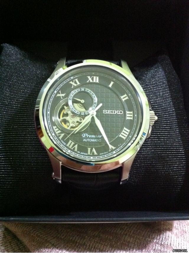 [開箱] 女友的聖誕禮物-1  seiko-SSA023J1 Premier 開心系列機械錶