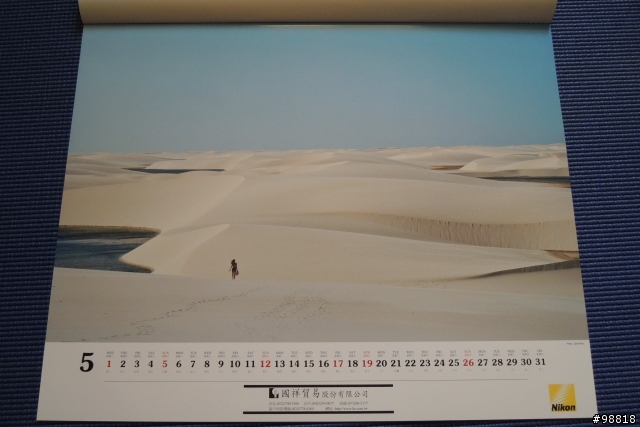 Nikon 2013年單眼相機月曆