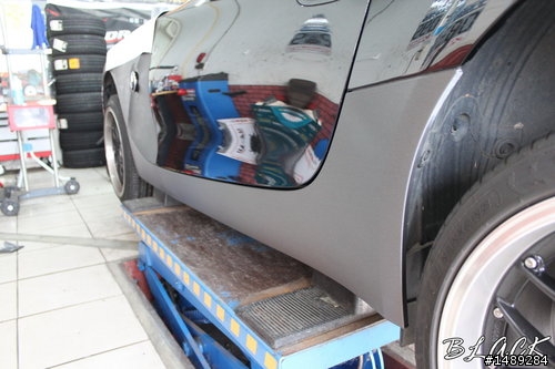 E85 Z4鐵灰髮絲紋DIY全車包膜