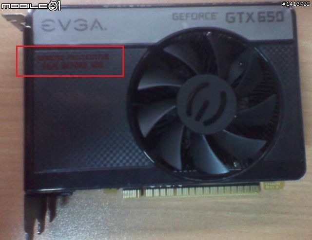 [傷眼開箱]EVGA GeForce GTX 650 SC 1GB
