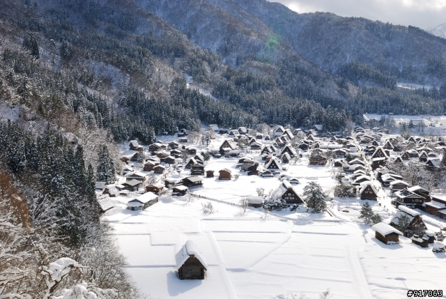 [冬之日本中部山區自助行]-夢幻童話小屋~合掌村(荻町/菅沼聚落)照片分享