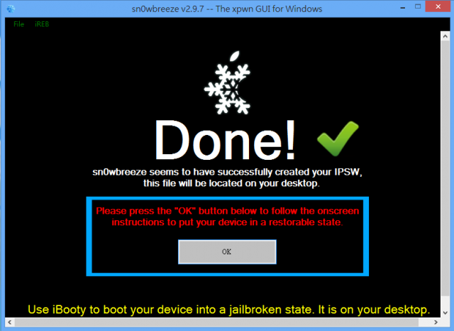 【小胖教學】iPhone4 IOS 6 半JB sn0wbreeze
