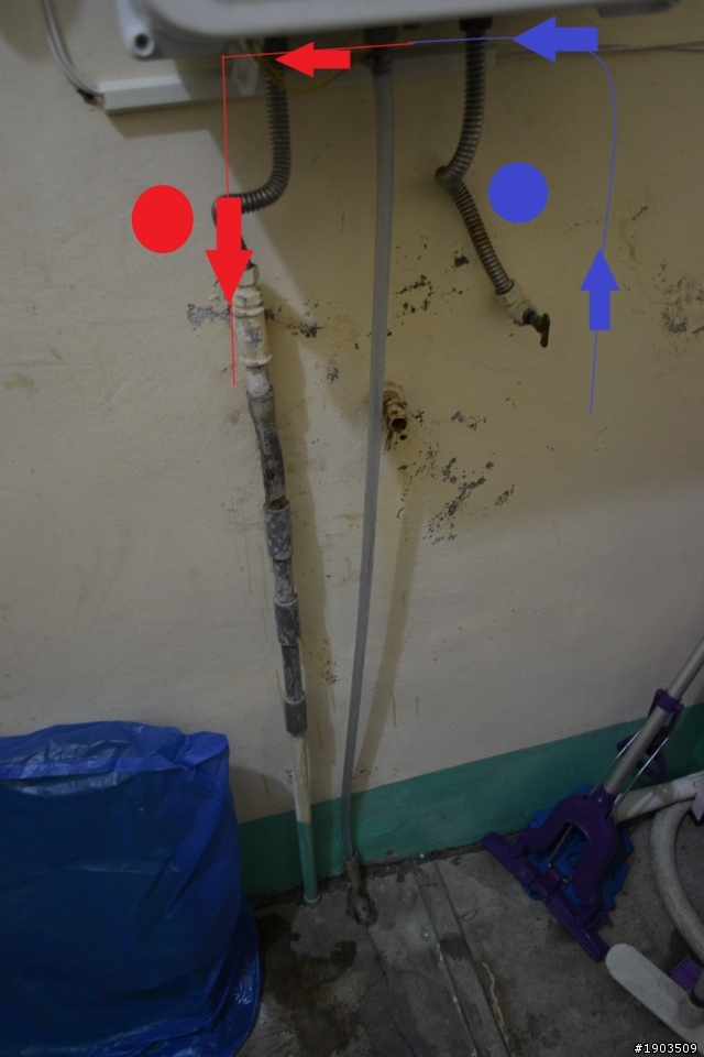 請教 :關於 熱水器 水管的線路問題