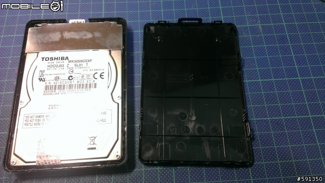 Buffalo MiniStation USB3.0 500G 開殼文