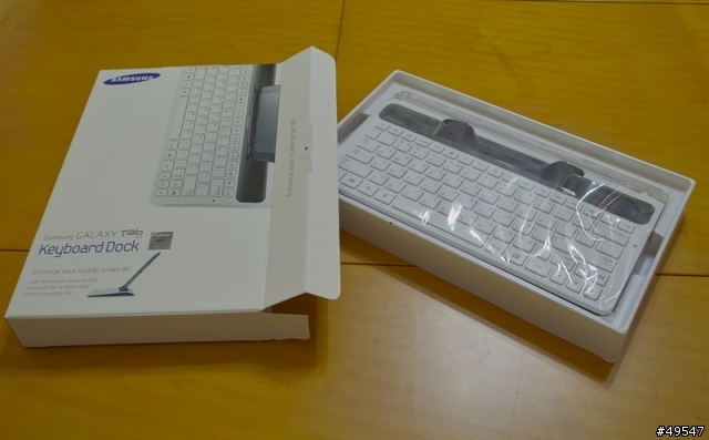 有開總比沒開好之Samsung Galaxy Tab 7.7專用原廠鍵盤