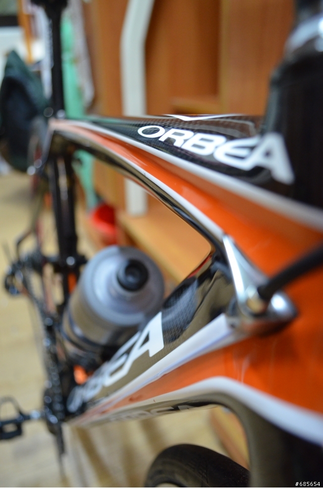 2012 Orbea Orca Gold 橘黑車隊版 開箱