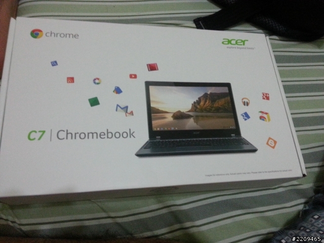 [效能影片] 10G RAM 不到 7000元 的Chromebook再送100G Google Drive你滿意嗎？Acer C7 還可換SSD歐