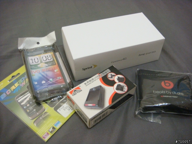 [開箱] HTC EVO 3D 美版 CDMA(Sprint) 純白體驗