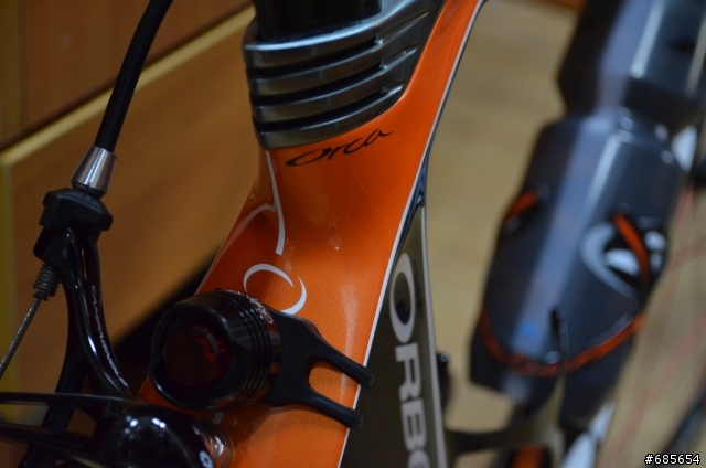 2012 Orbea Orca Gold 橘黑車隊版 開箱