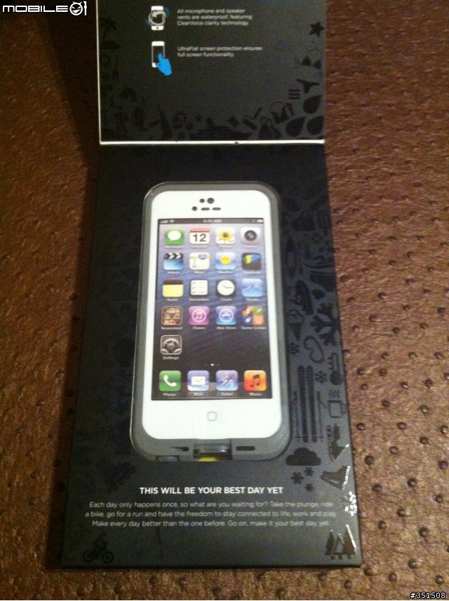 [開箱]Lifeproof 4防手機保護殼 for iPhone 5