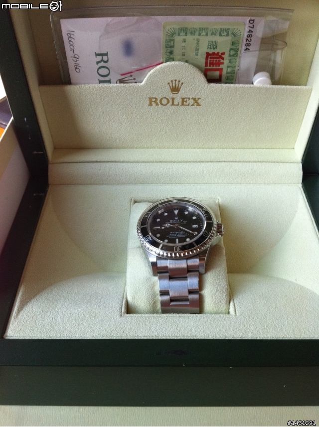 Rolex 114060 嘿嘿水鬼(補上16600 D字頭)