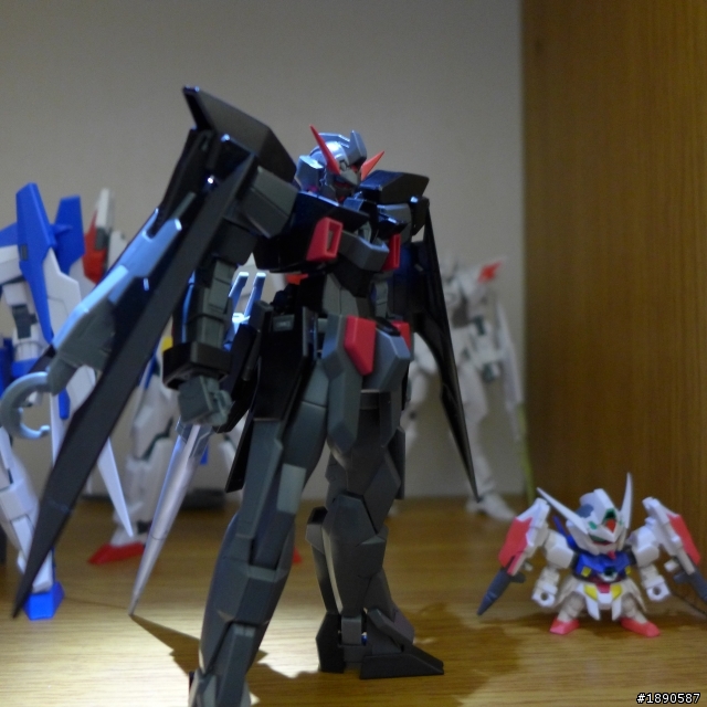 HG AGE-2 dark hound 黑獵犬  拔掉那醜醜的海賊頭～