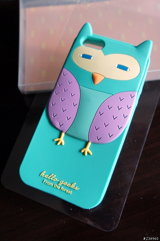 【分享】Iphone5 動物殼 - 貓頭鷹款