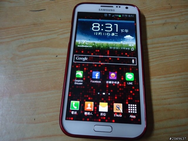 note2 號稱大盤商直接由韓國進口的翻頁式皮套