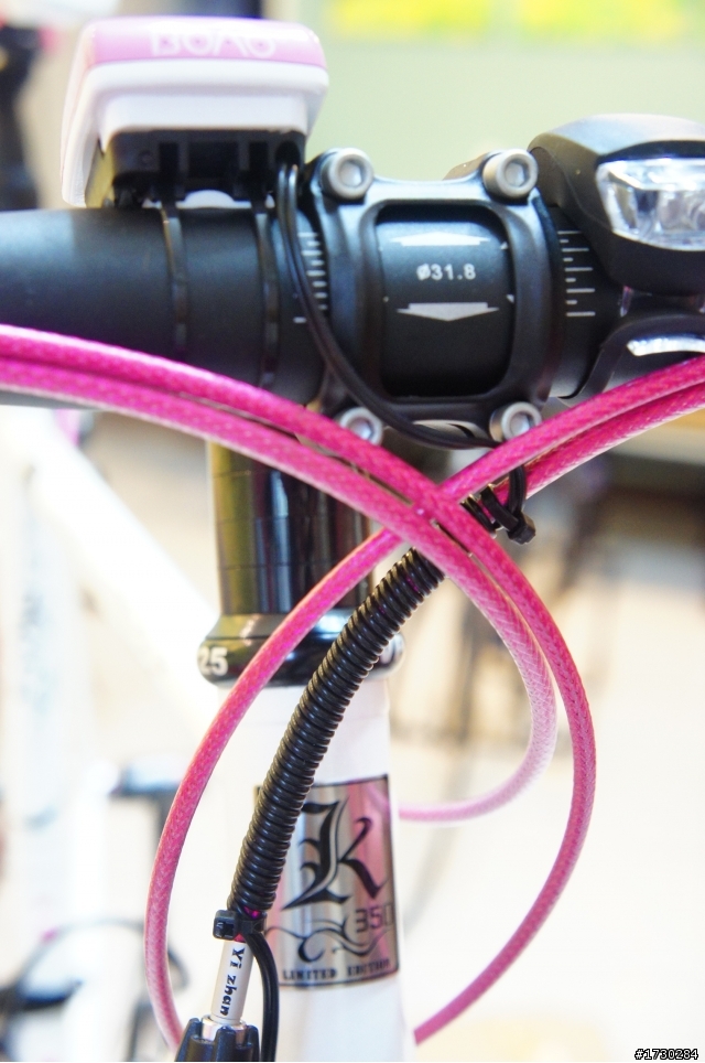 女王的第一台鋼管公路車-K350 超粉開箱