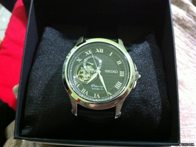 [開箱] 女友的聖誕禮物-1  seiko-SSA023J1 Premier 開心系列機械錶