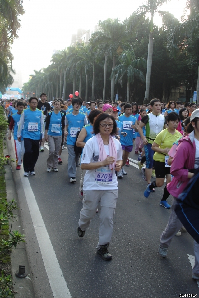 20121216台北富邦馬拉松 相片