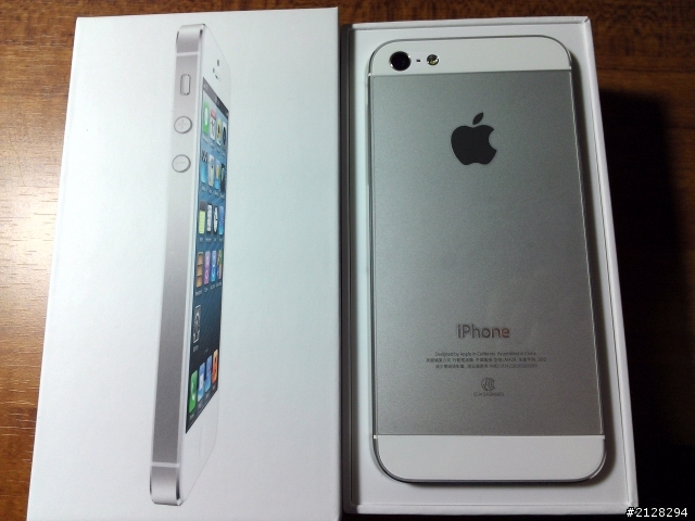 iPhone 5 白色 32g 開箱