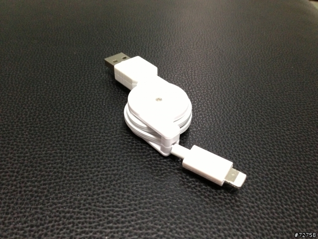 【分享】Lightning 傳輸線 伸縮捲線