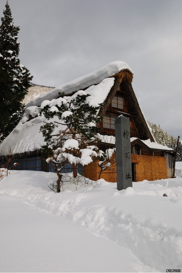 [冬之日本中部山區自助行]-夢幻童話小屋~合掌村(荻町/菅沼聚落)照片分享