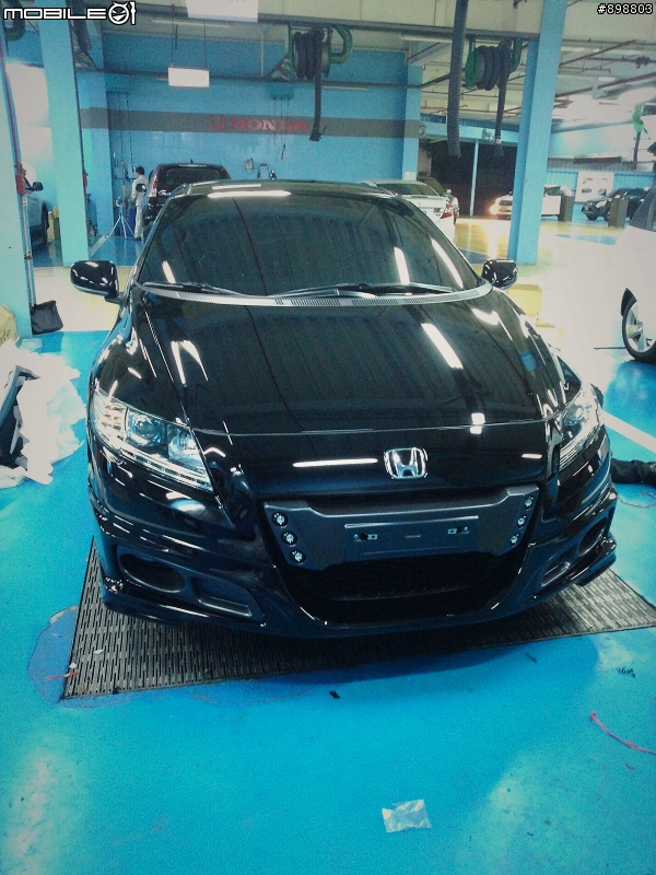 CR-Z 水晶黑 無限樣式 補上交車照片!