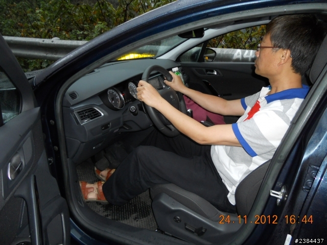 與大獅子Peugeot 508 的武嶺小約會 101.11.24