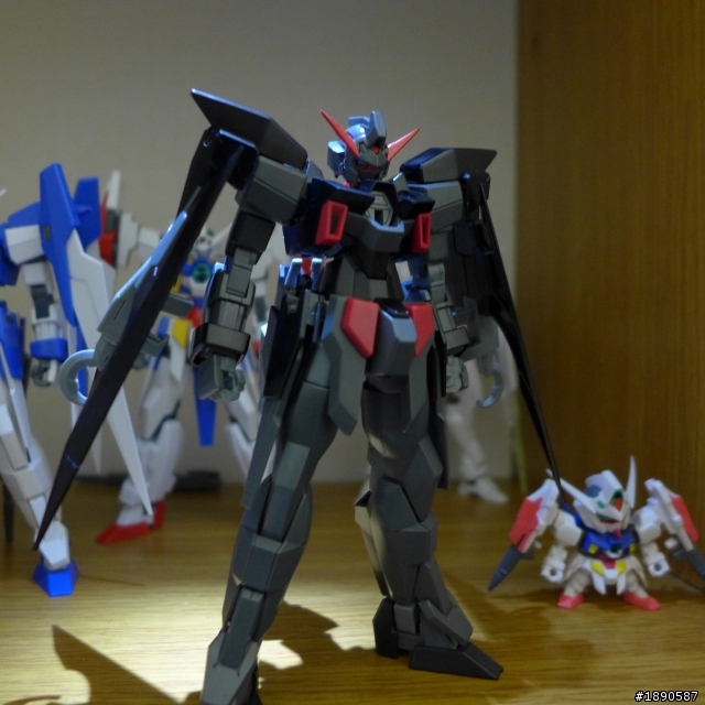 HG AGE-2 dark hound 黑獵犬  拔掉那醜醜的海賊頭～