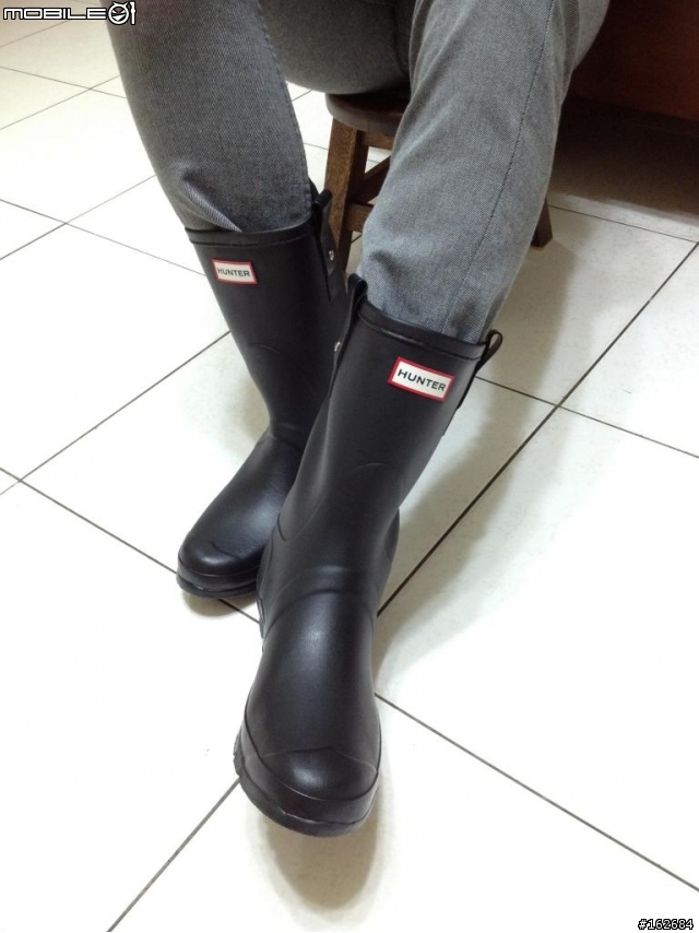 快生香菇之HUNTER雨鞋開箱