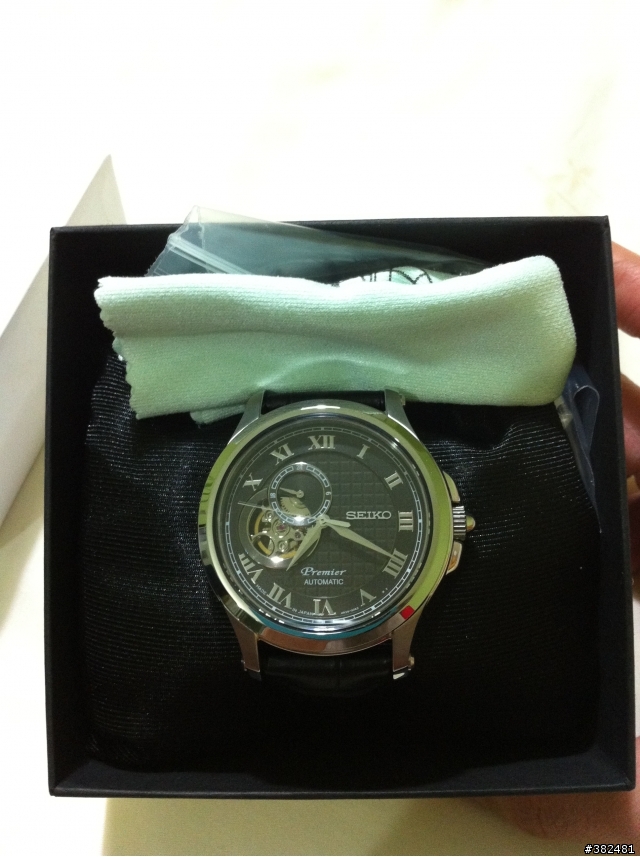 [開箱] 女友的聖誕禮物-1  seiko-SSA023J1 Premier 開心系列機械錶