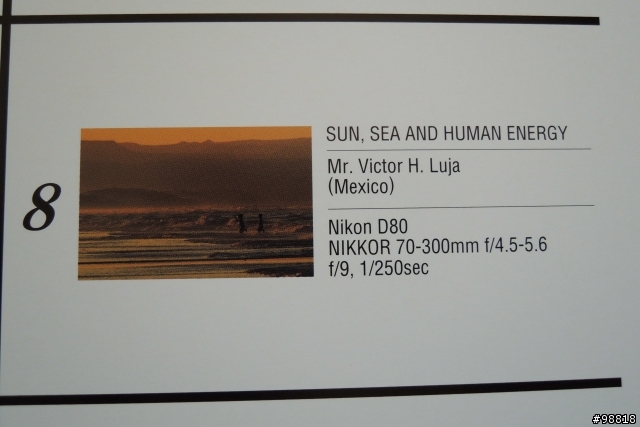 Nikon 2013年單眼相機月曆