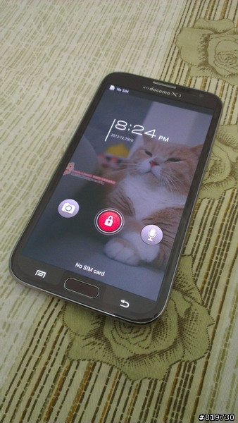 日版NOTE2--DOCOMO SC-02E 棕色版簡易開箱