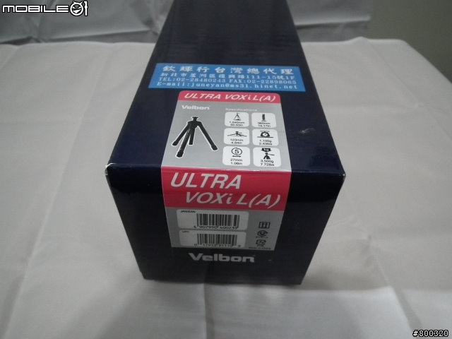 [開箱] 輕量化旅行伴侶 Velbon Ultra Voxi L 金鐘 五節 鎂鋁合金 腳架