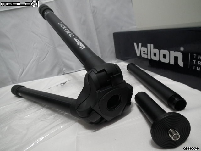 [開箱] 輕量化旅行伴侶 Velbon Ultra Voxi L 金鐘 五節 鎂鋁合金 腳架