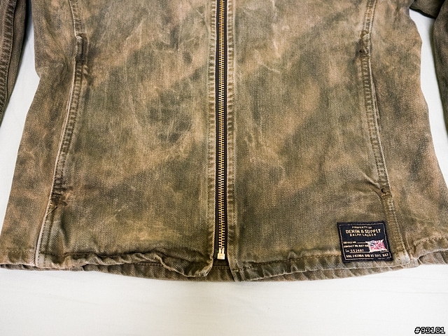 DENIM&SUPPLY 重磅刷舊騎士夾克(補實穿)