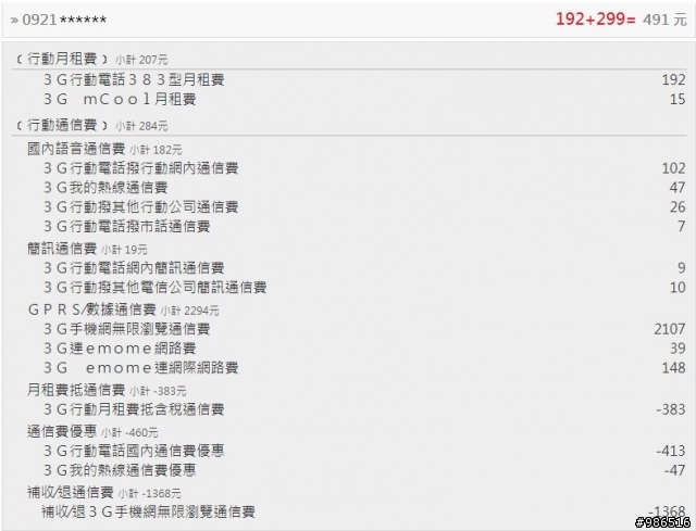mcool費用疑問@@