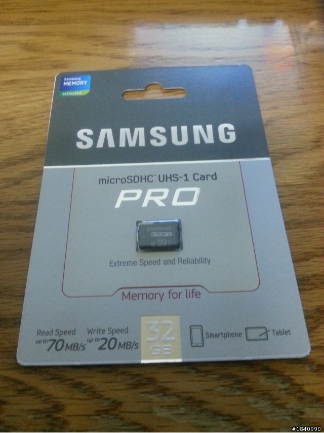 [開箱]Samsung micro SDHC UHS-1 C10 & Kingston USB3.0 Reader