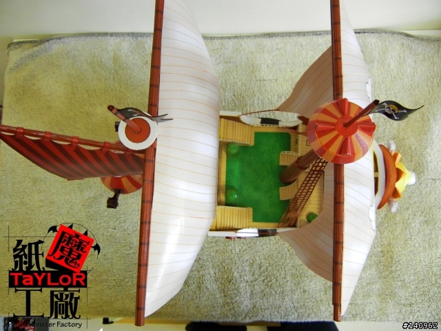 【作品分享】千陽號~紙模型~