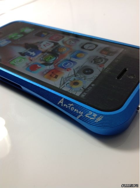 Iphone5 外殼可上簽名