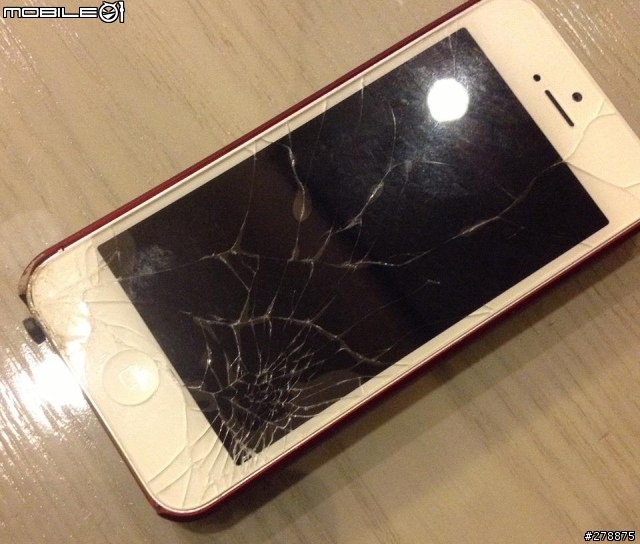 IP5 正面玻璃破碎