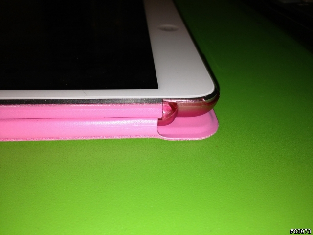 iPAD Mini 便宜的Smart Cover加粉嫩後殼簡易開箱(新增重量量測)