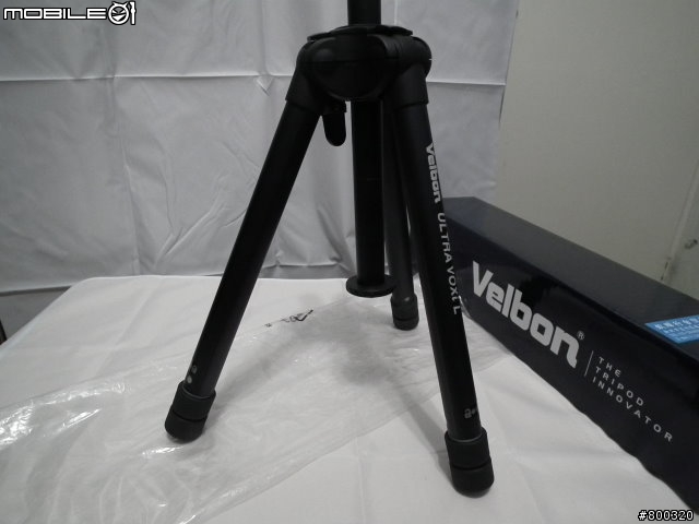 [開箱] 輕量化旅行伴侶 Velbon Ultra Voxi L 金鐘 五節 鎂鋁合金 腳架