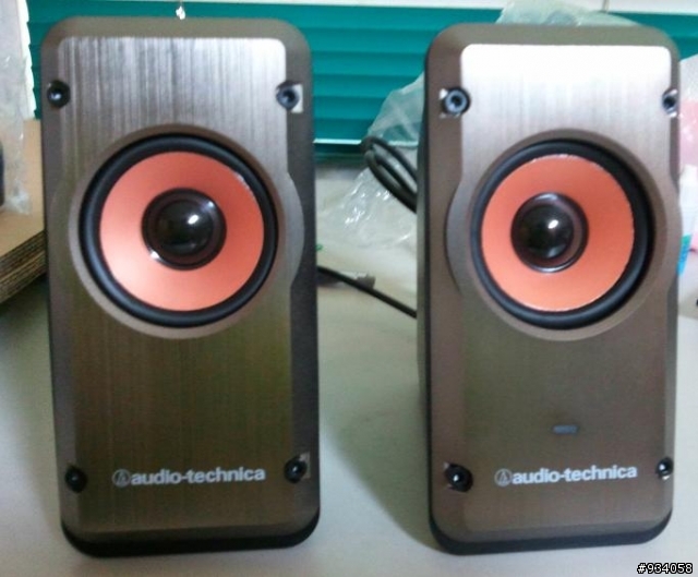 [開箱]胡亂敗家Audio technica SPS7 電腦喇叭