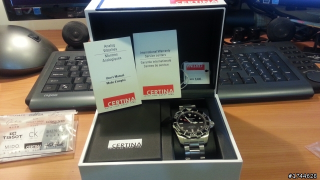 [開箱文] 窮人的水鬼，CERTINA DS Action Diver