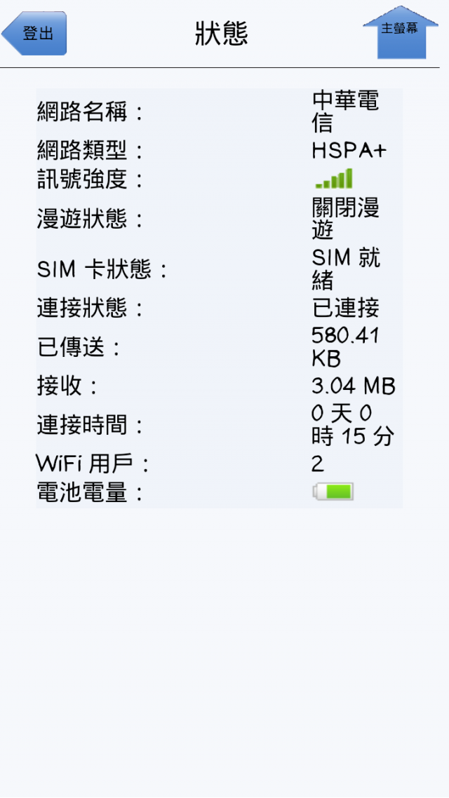 [詳細開箱] 華為Huawei E586es (3G行動分享器WiFi)-20130211補充簡訊