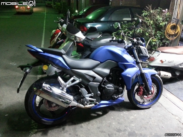 人生第一部檔車~消光藍 T2 入手
