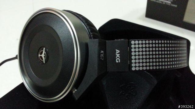 [不專業開箱]AKG DJ系列 K167開箱