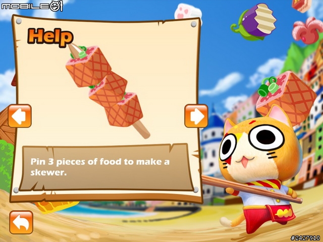 [iOS][遊戲評測][串串喵] 放下屠刀，换上叉串，不切西瓜愛串燒的超可愛「串串喵」