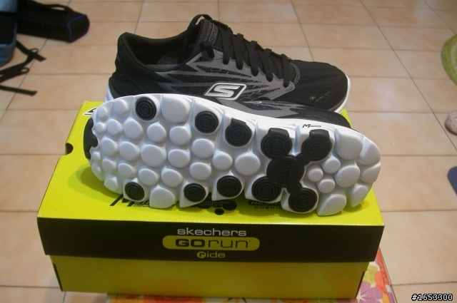 SKECHERS GOrun ride-53507BKW 開箱