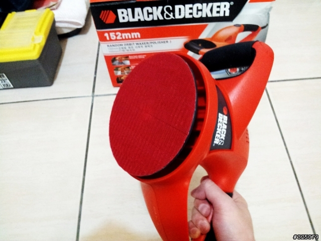 -簡易改裝分享-  我也有可換棉盤的DA打蠟機! 百工KP600 up to KP600 Pro